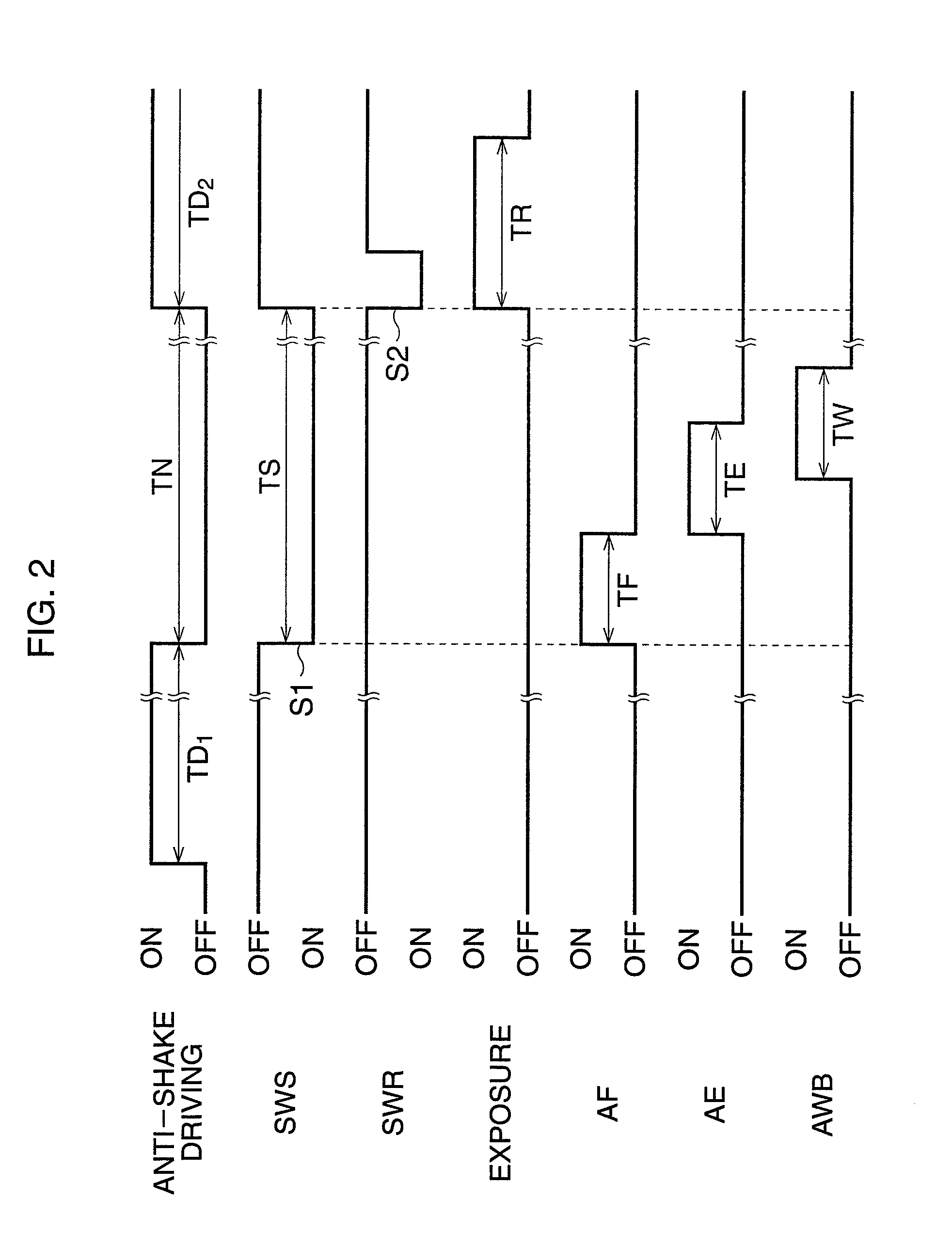 Photographic device with anti-shake function