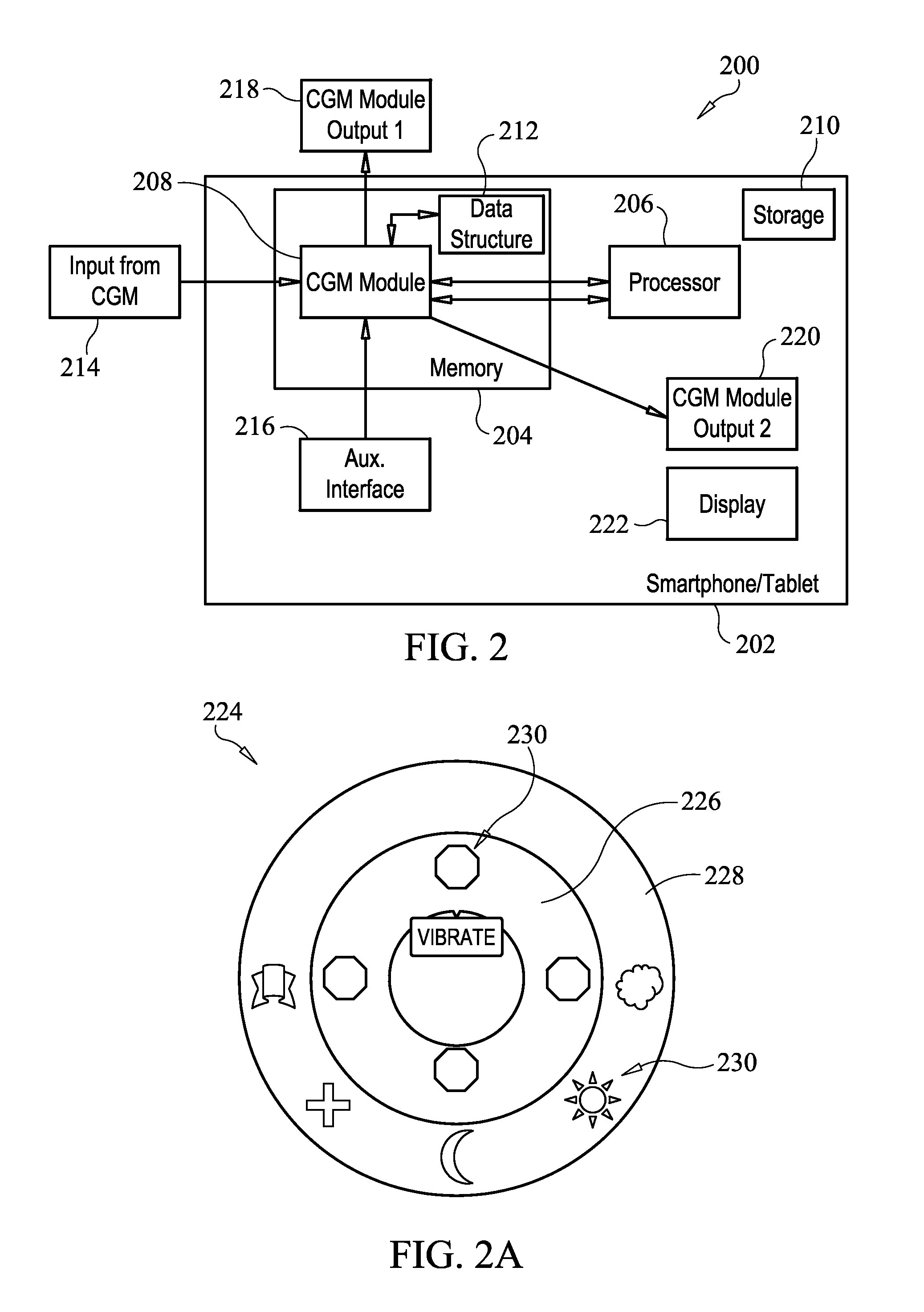 Systems and methods for leveraging smartphone features in continuous glucose monitoring