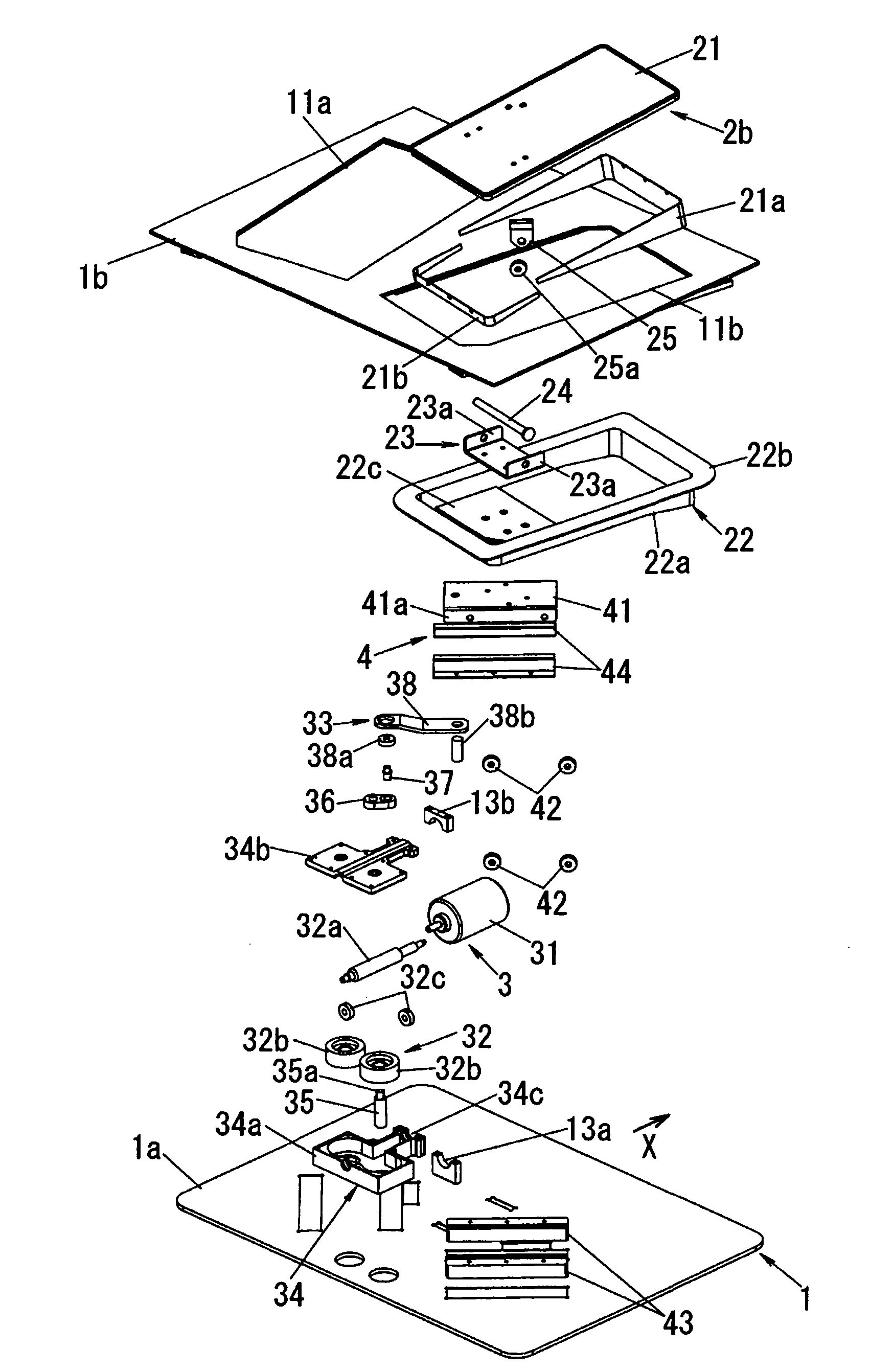 Powered exercise equipment for use in standing posture