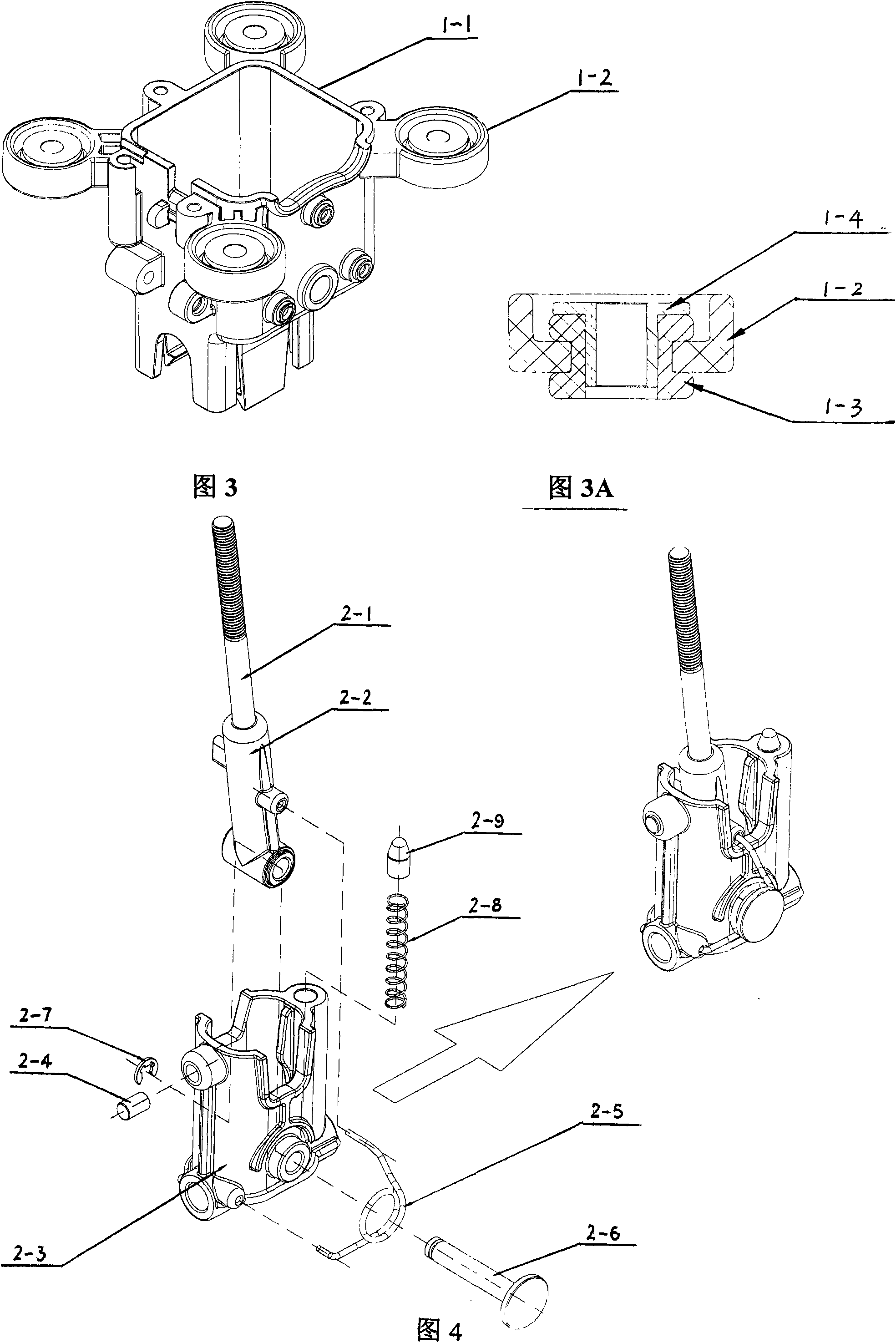 Automobile electronic automatic gear changer