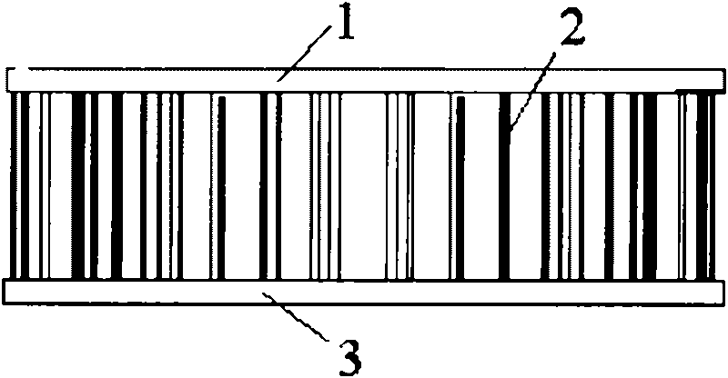 Grid-shaped airflow guiding device used for cooling large-sized annular cast