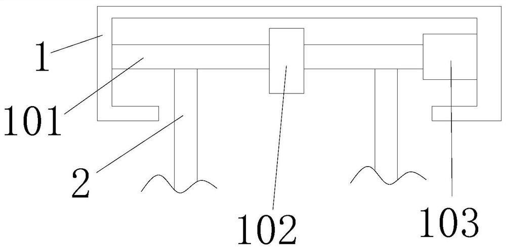 Building board hoisting and fixing device