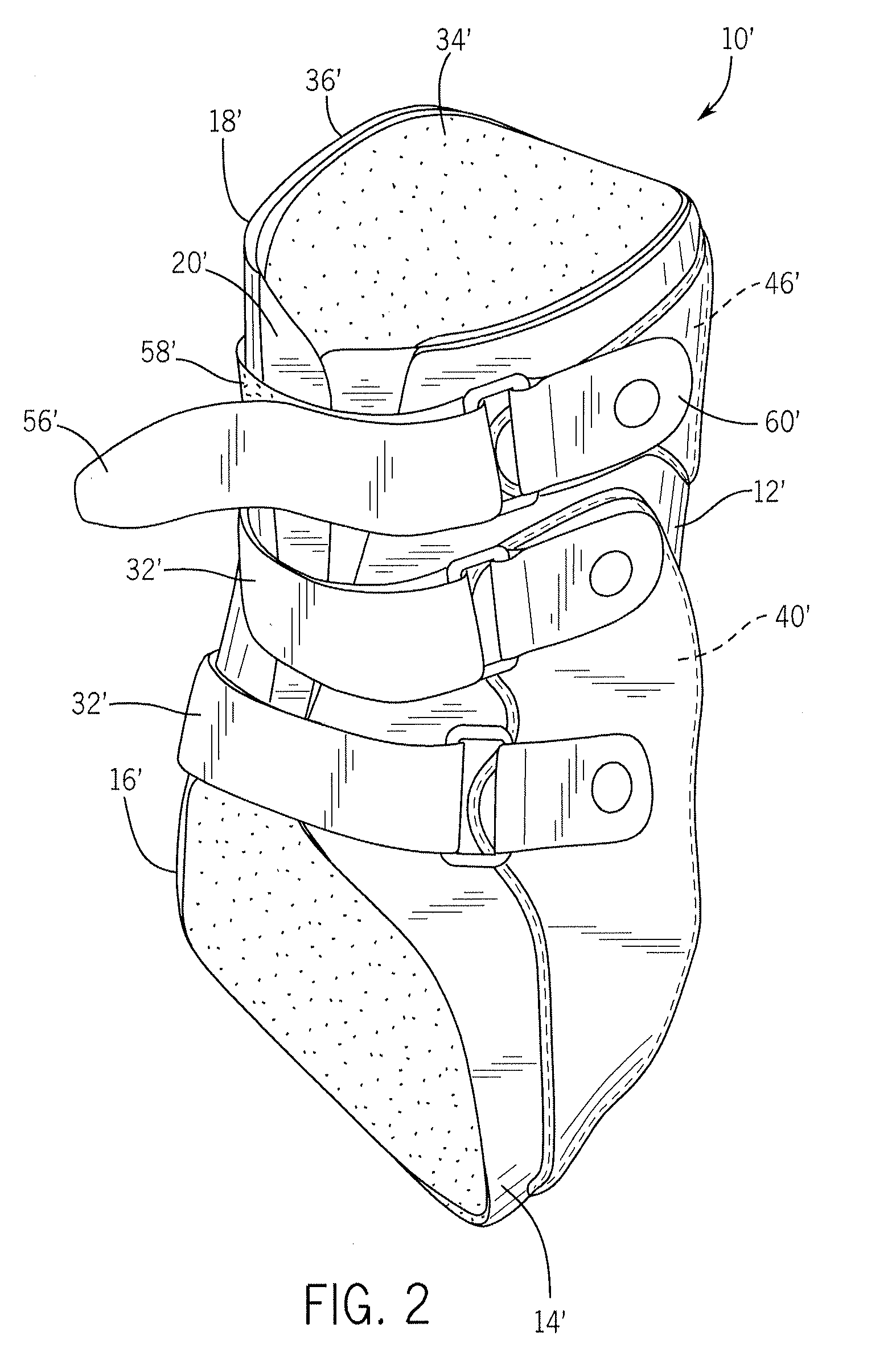 Ankle support brace (ASB) and method of making the same