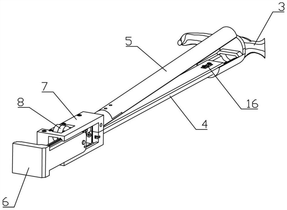 Stair assist crutch