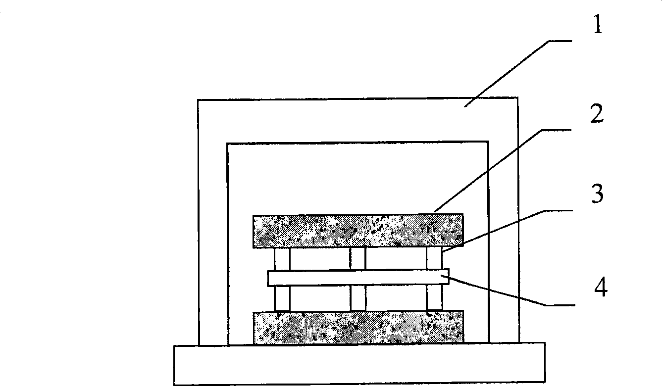 Annealing method for producing large area two-side thallium series film