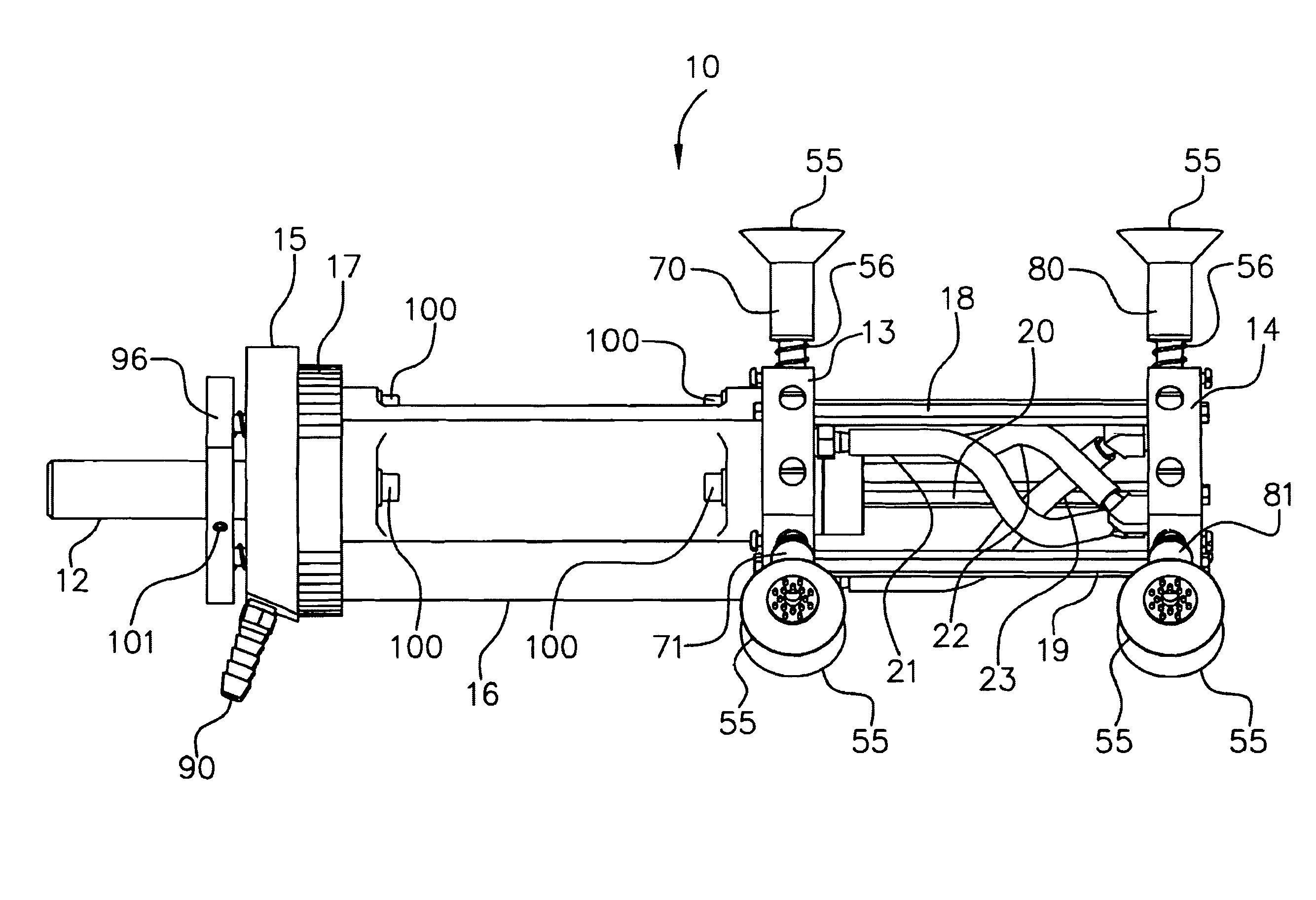 Package Pick-Off and Delivery Device