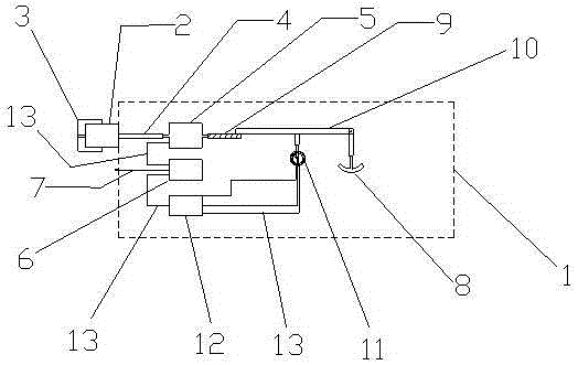 Antenna device for coordination between manual ESC and remote ESC