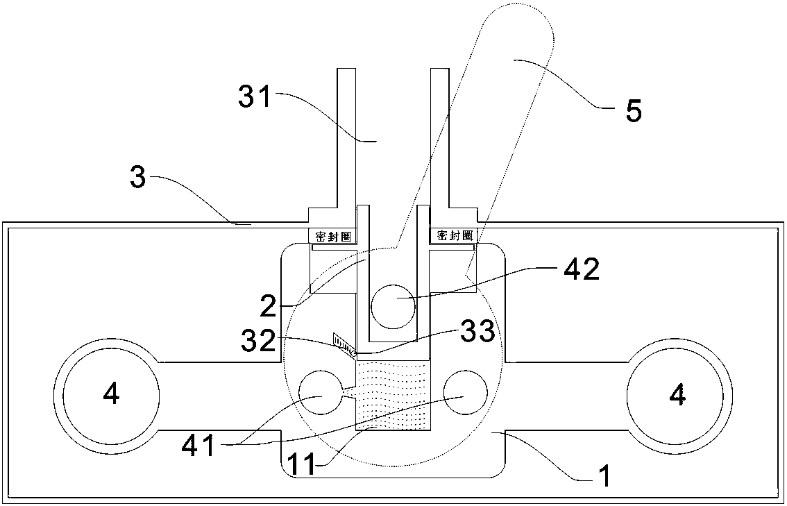 A kind of assembly method of faucet with roller