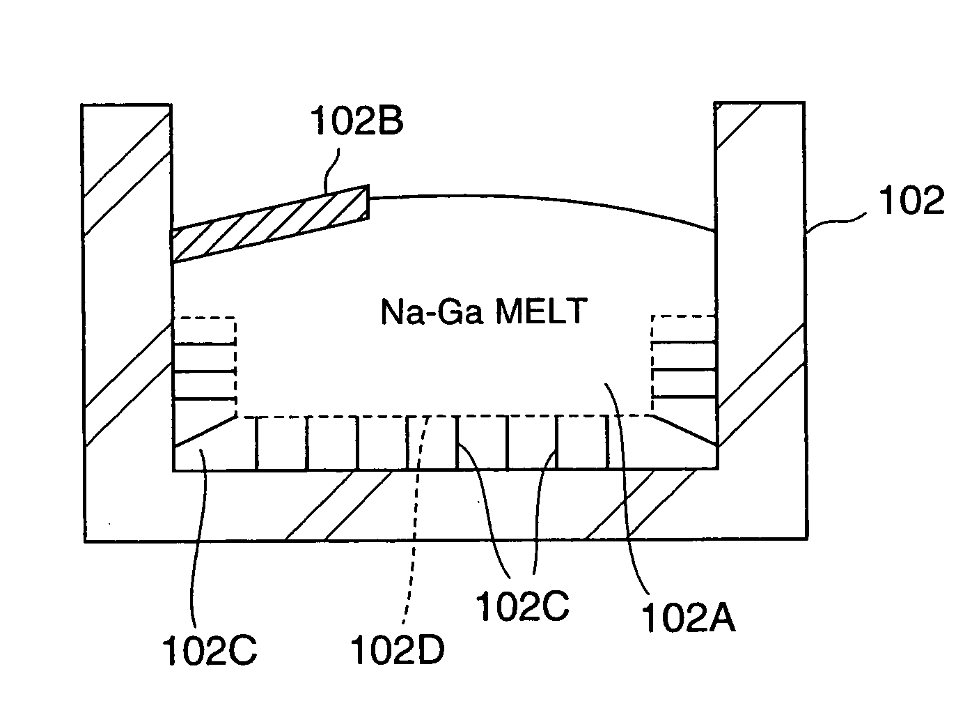 Production of a GaN bulk crystal substrate and a semiconductor device formed thereon
