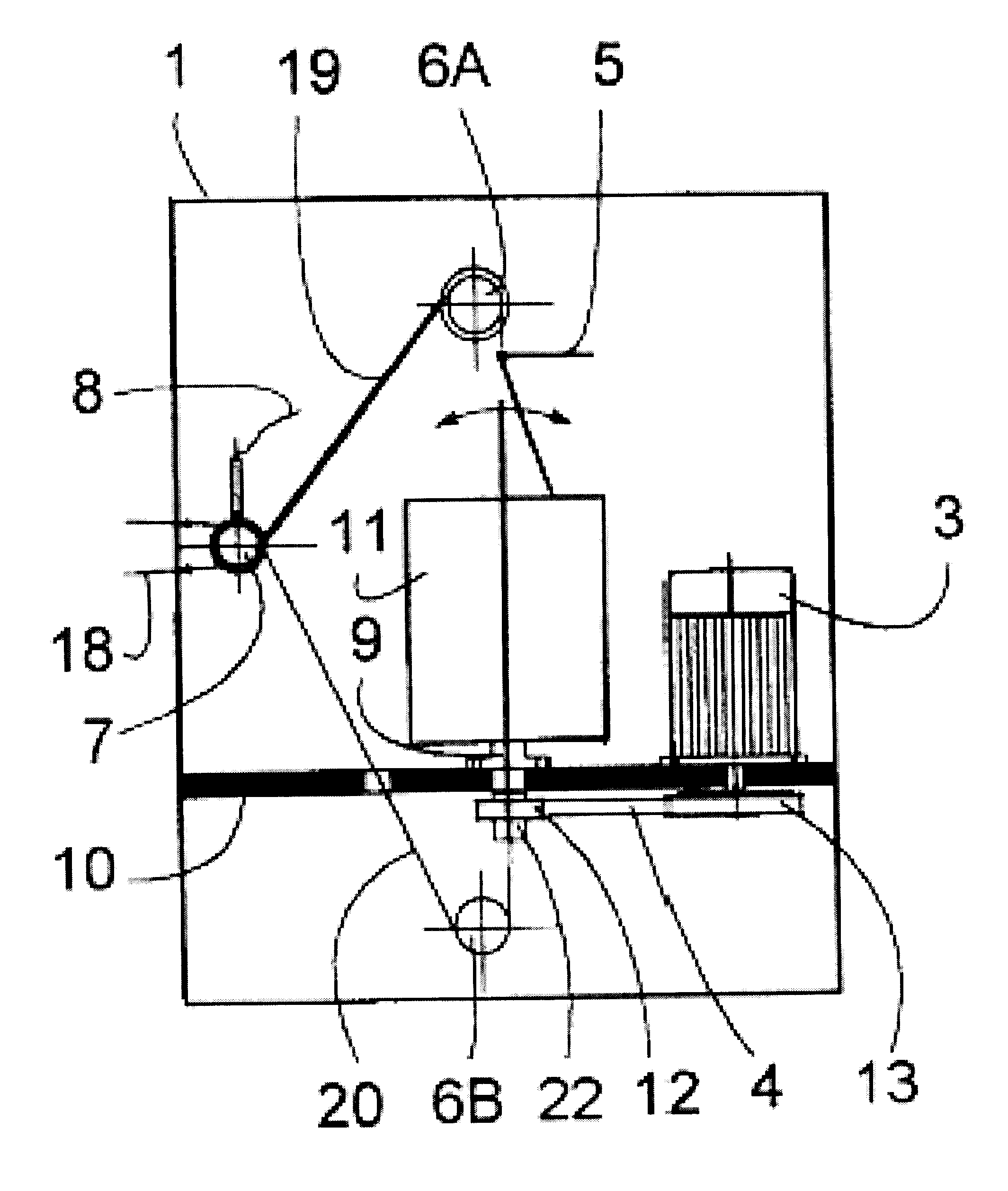 Independent torsioning unit