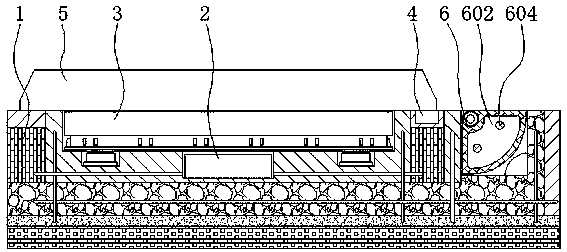 Liftable and fall-off-preventing wagon balance used for armored vehicle fault analysis