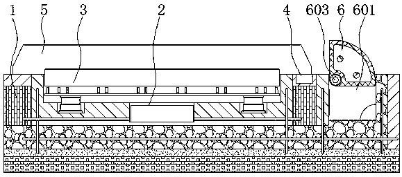 Liftable and fall-off-preventing wagon balance used for armored vehicle fault analysis