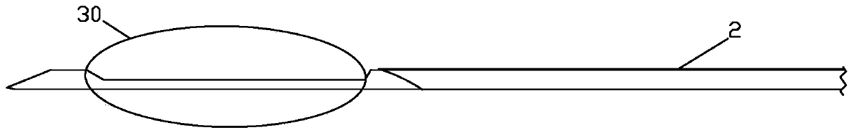 Biopsy device for safe puncture