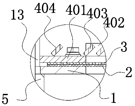 Vertical mill feeding chute device with fluidization function