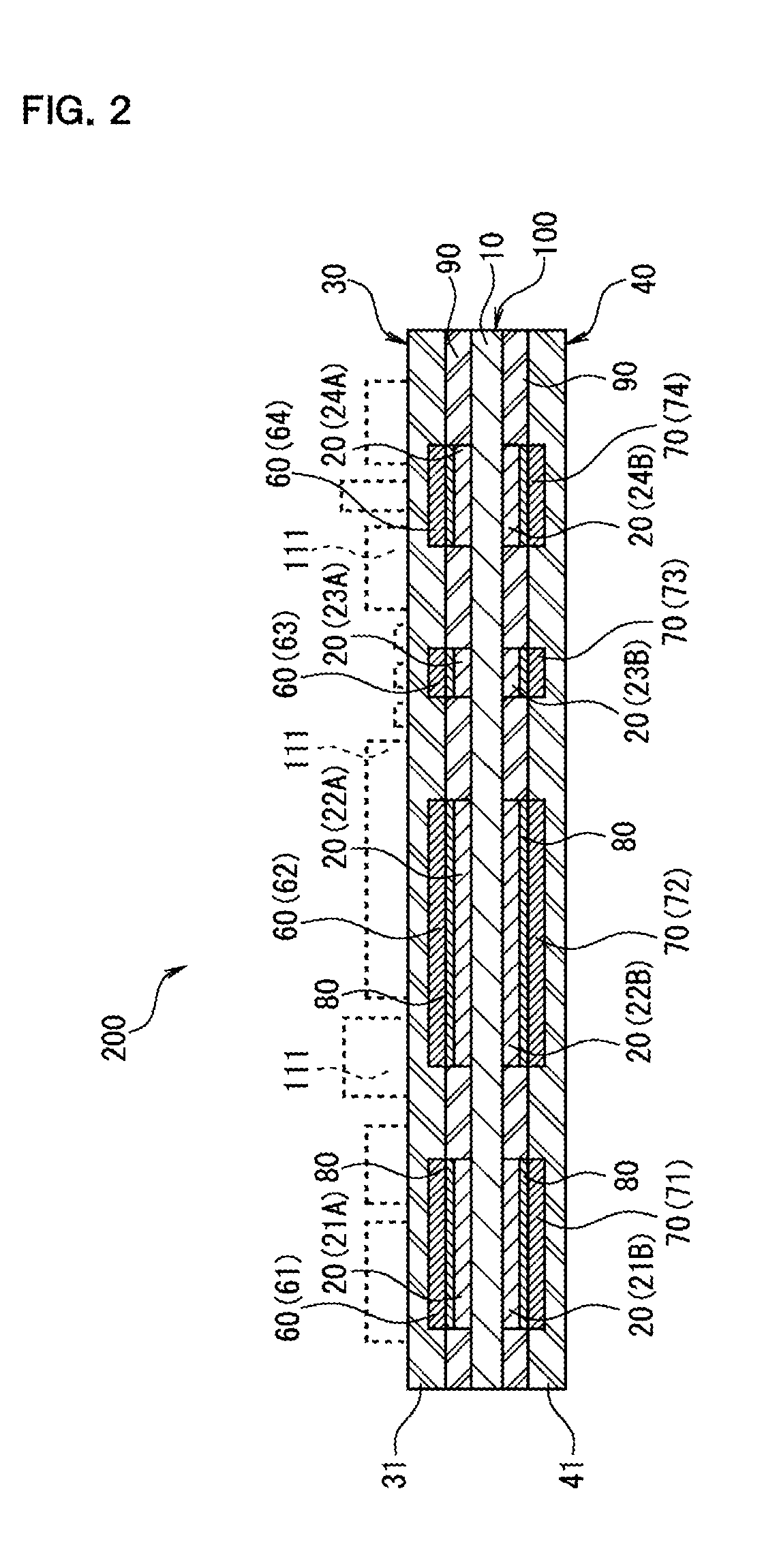 Insulating material, passive element, circuit board, and method of manufacturing an insulating sheet