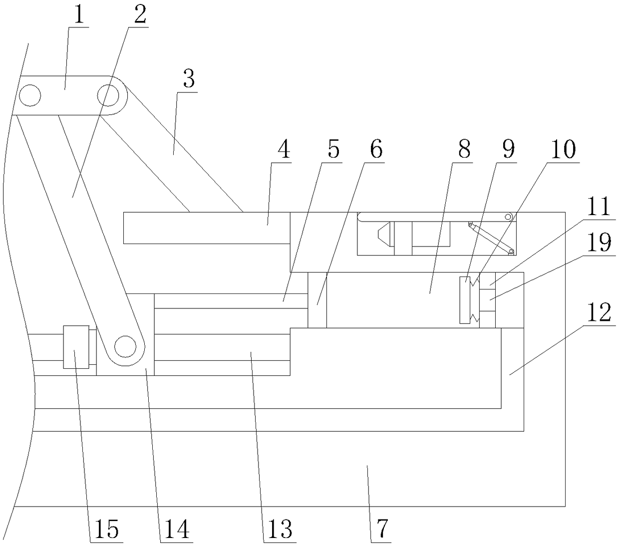 Intelligent speed bump with hardness adjusting function