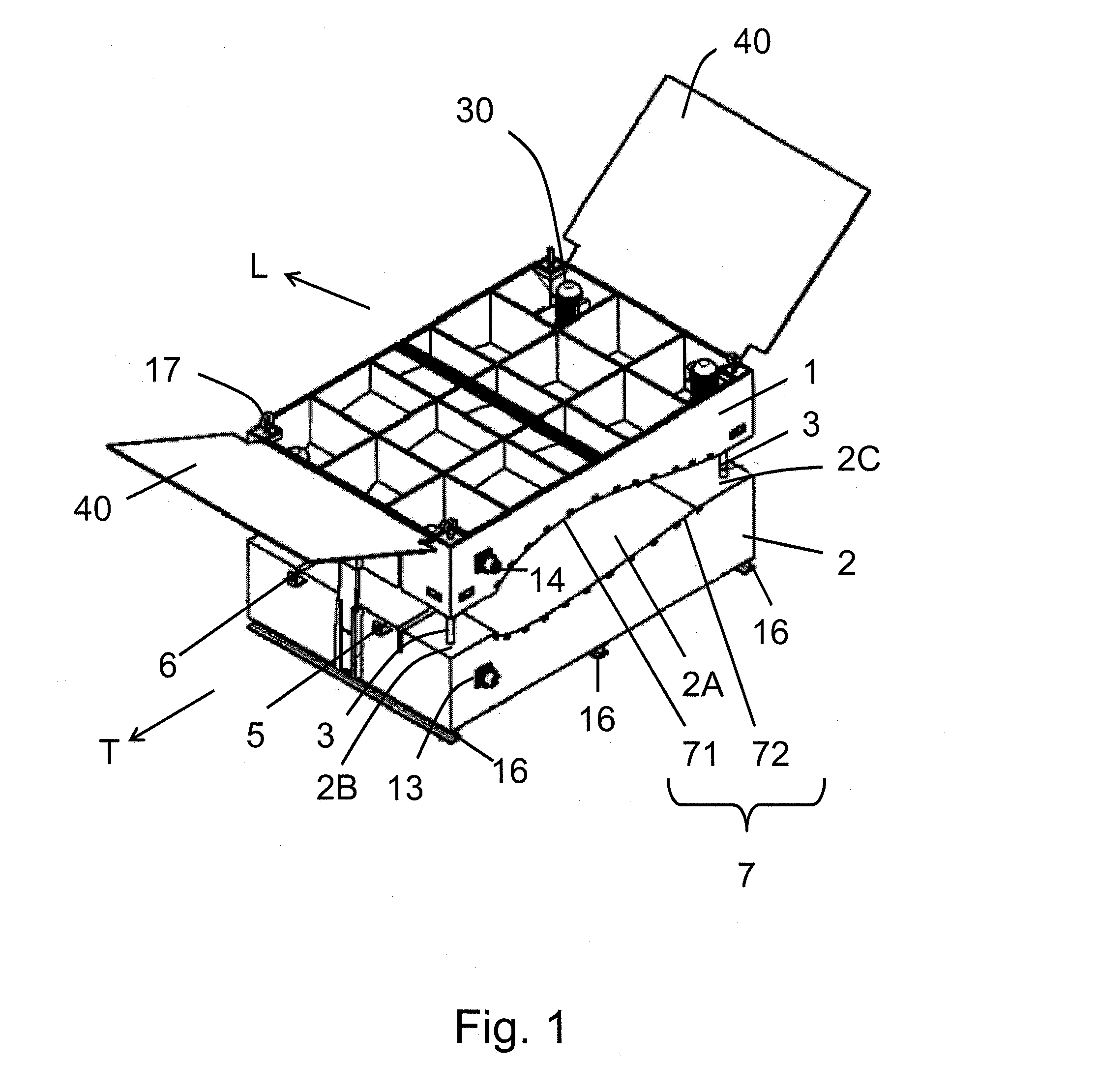 Apparatus for assembling blade sections