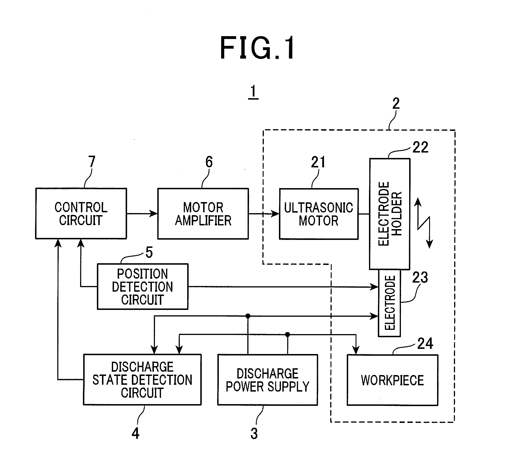 Electrical discharge machine and method for manufacturing machined object using the same