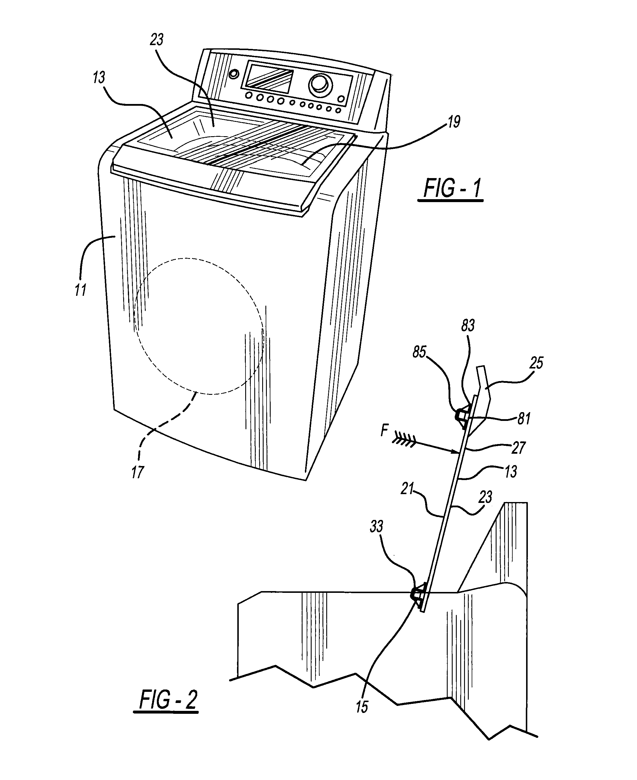 Appliance apparatus including a bonded bracket