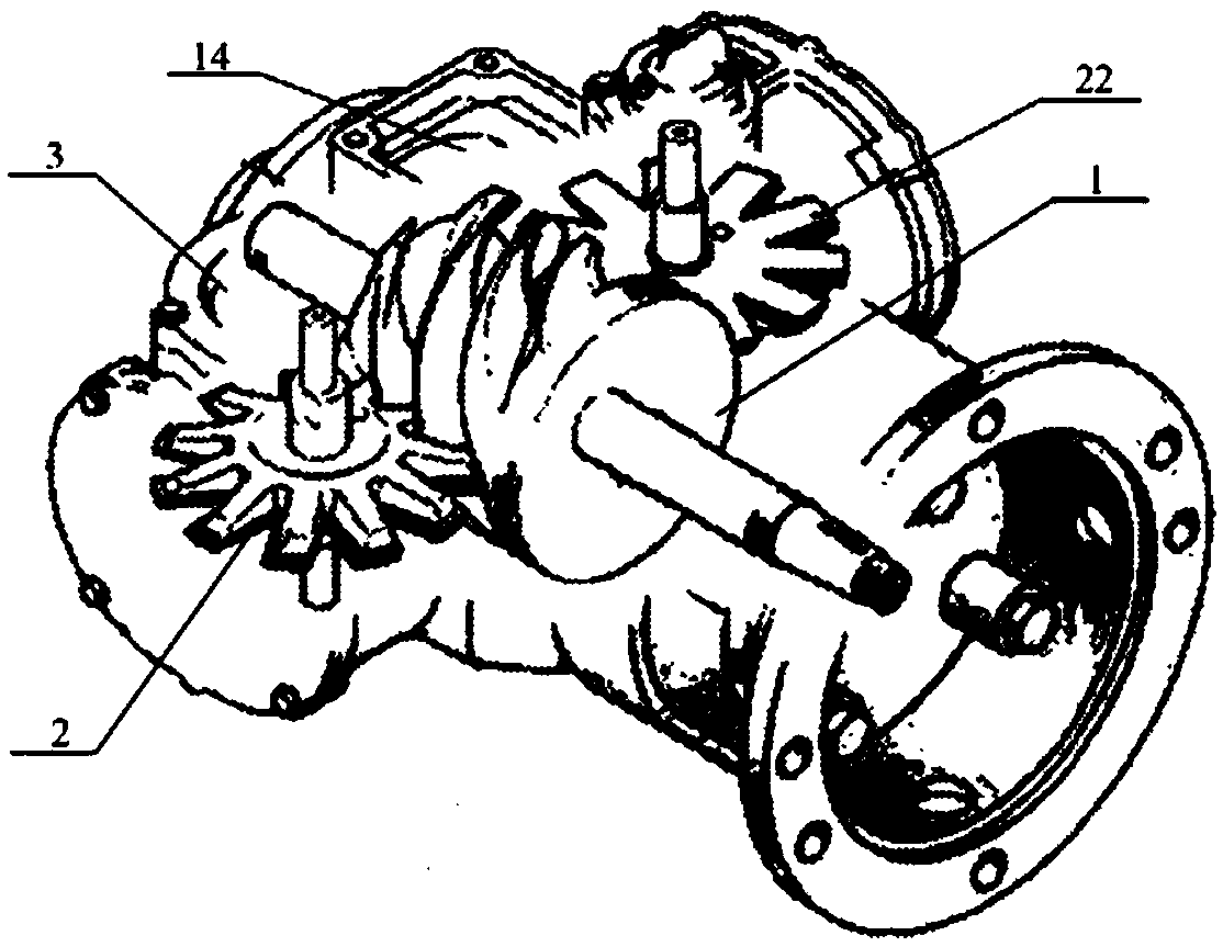 A cp type single screw pump