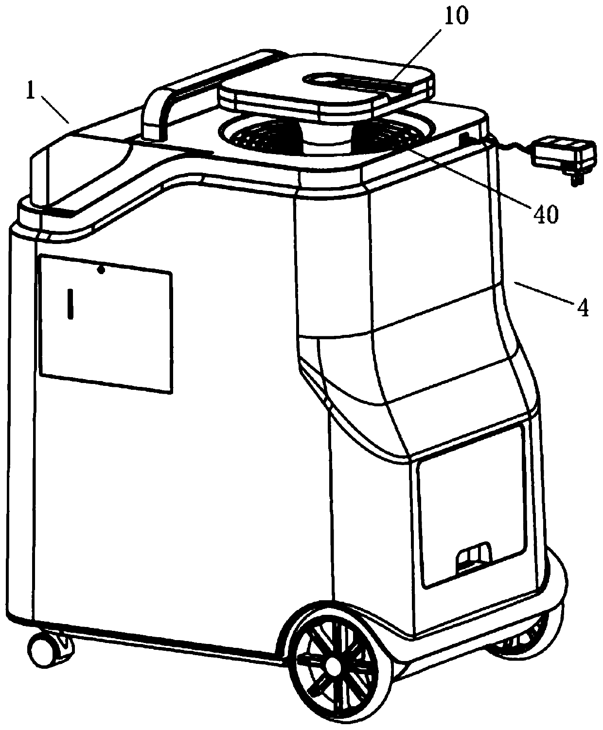 Trapping-type mosquito killer