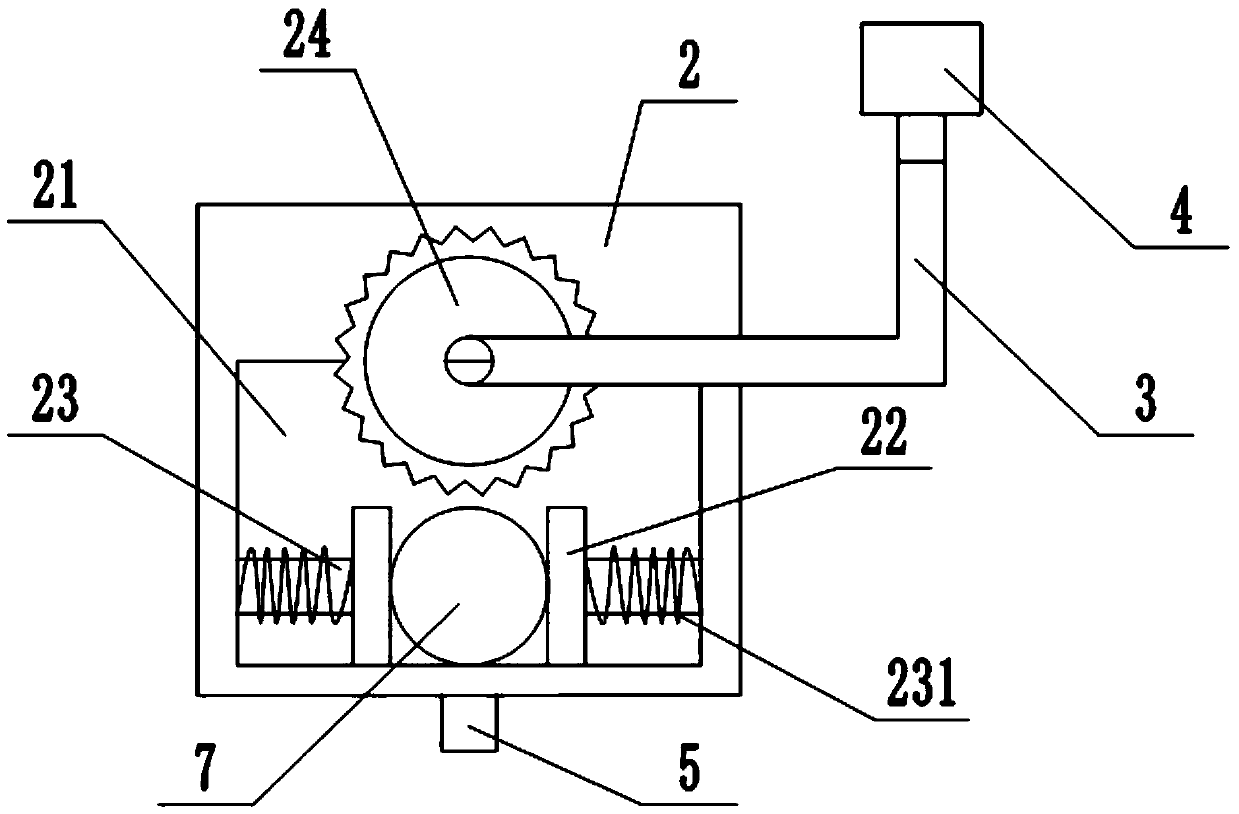 A cutting device for metal pipes