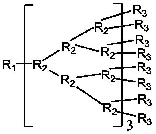 Bio-based degradable hyperbranched epoxy resin and preparation method thereof