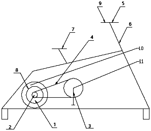 Fitness bicycle with rear-mounted CVP continuously variable transmission