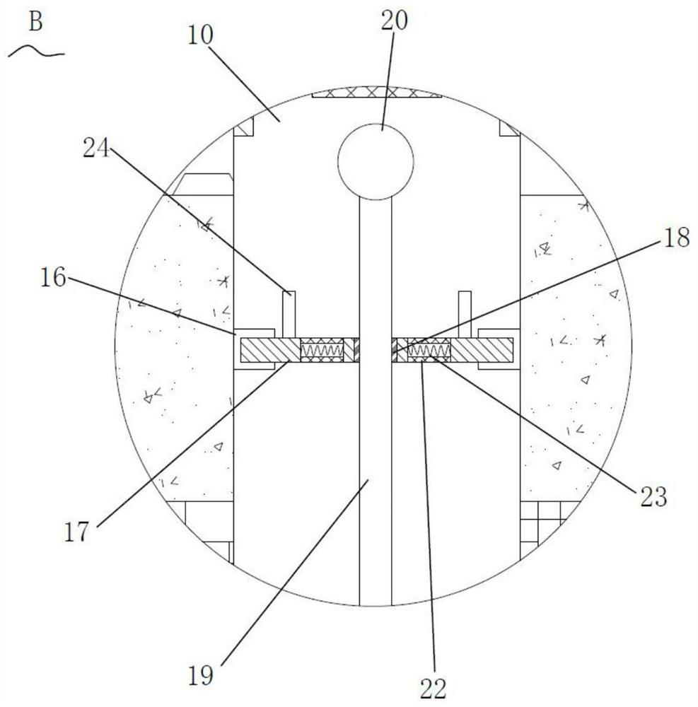 A road surface structure near water and its construction method