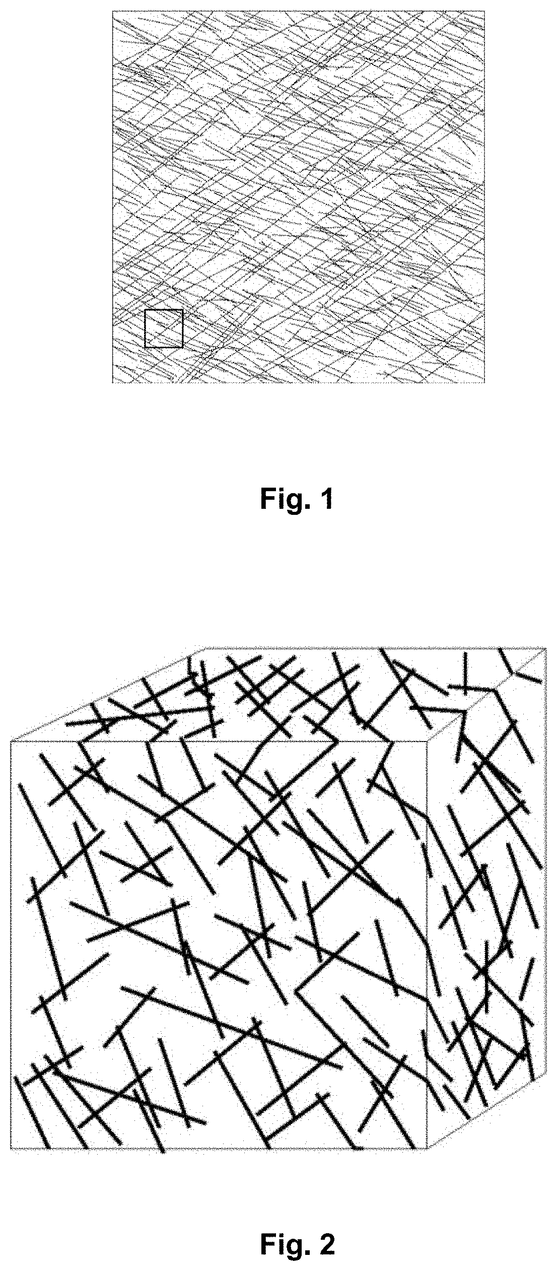 Method for characterizing and exploiting a subterranean formation comprising a network of fractures