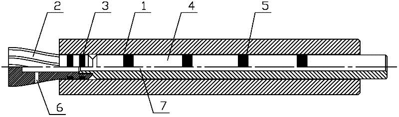 Method for machining all-metal screw pump stator