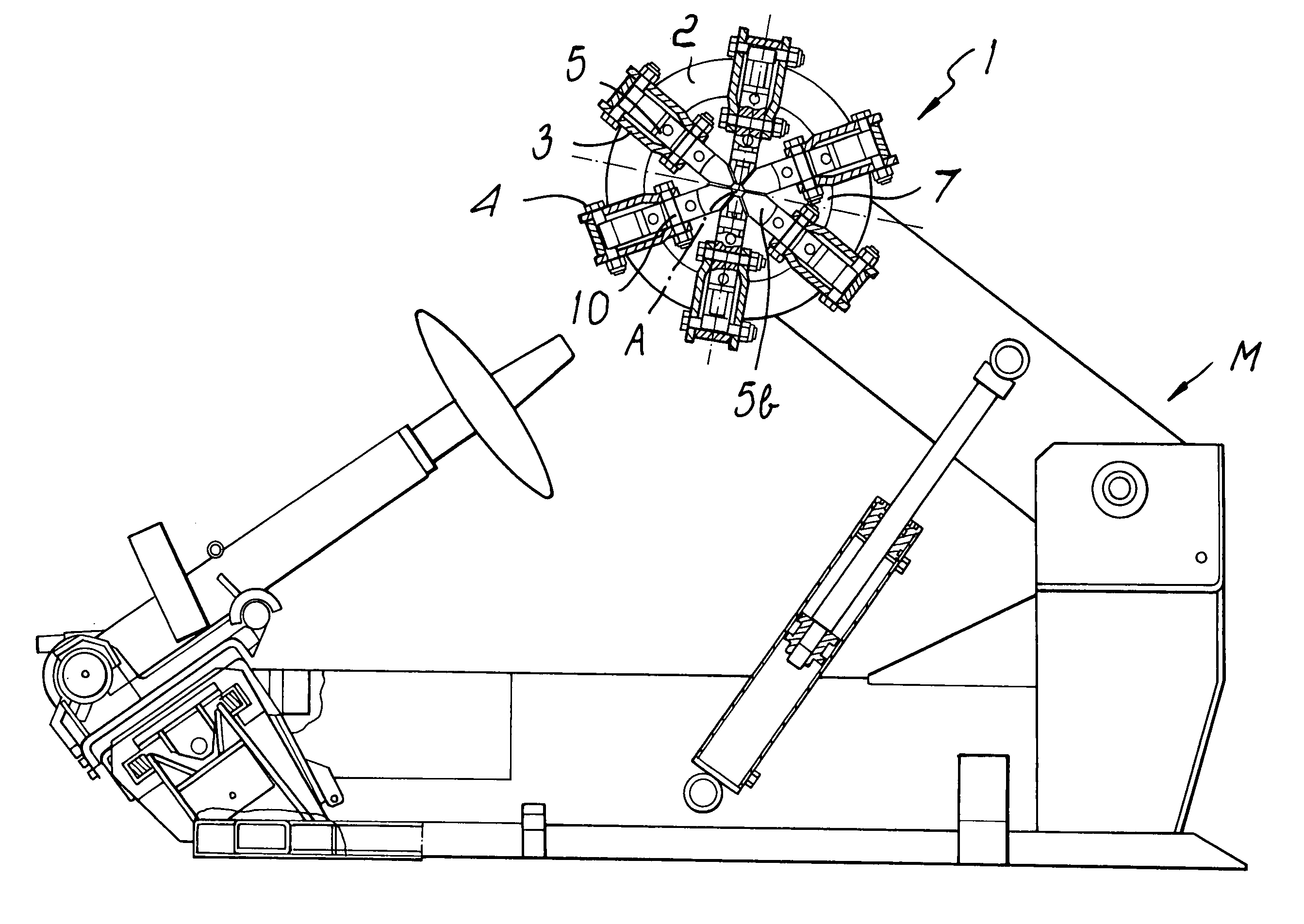 Spindle for fastening rims of vehicle wheels on repair shop machines