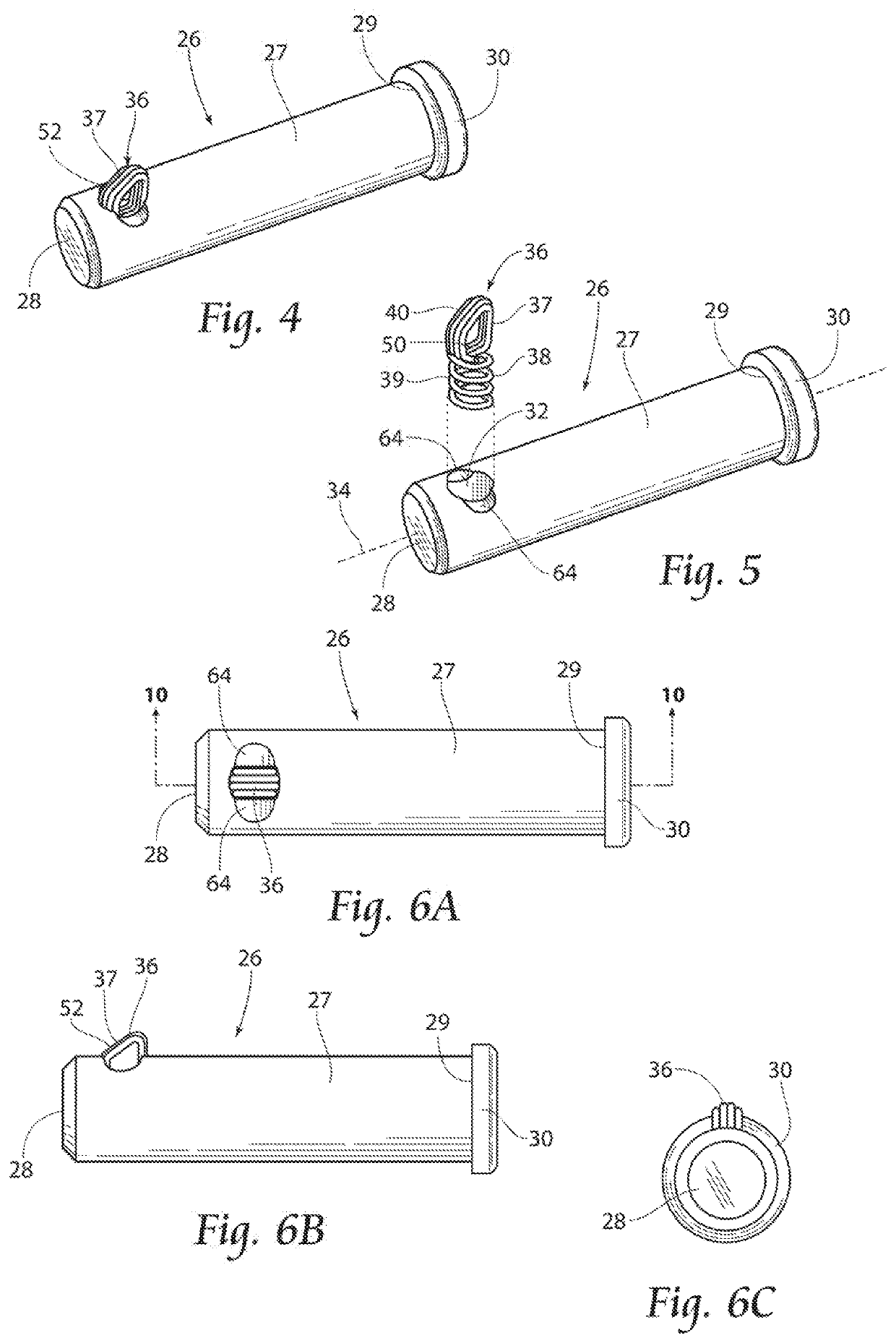 Self-locking pin