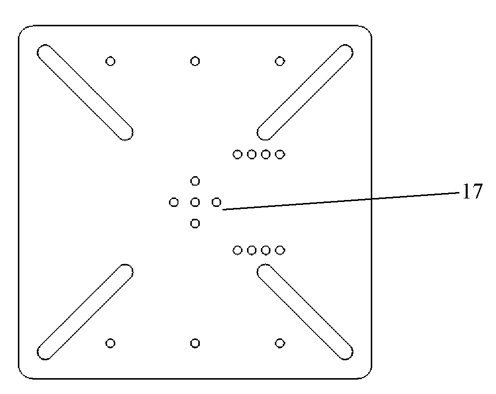 Detection device of contact stress distribution