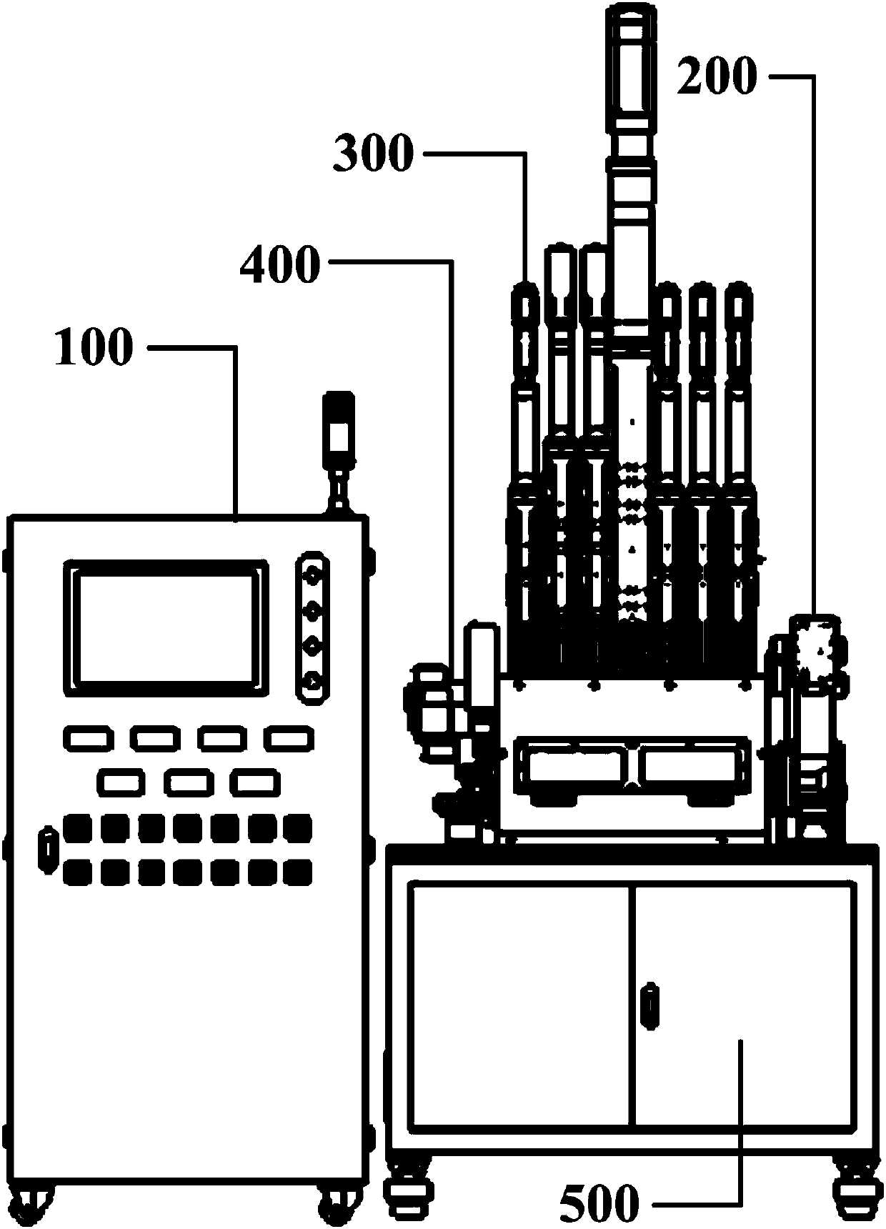 All motor-driven precision compression molding machine and operation method