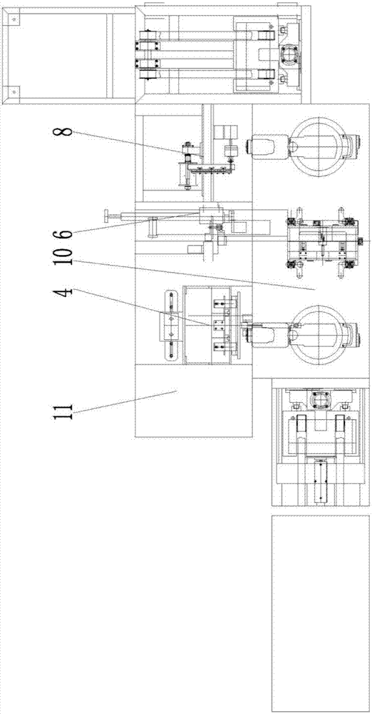 An automatic encapsulation machine for capacitor elements