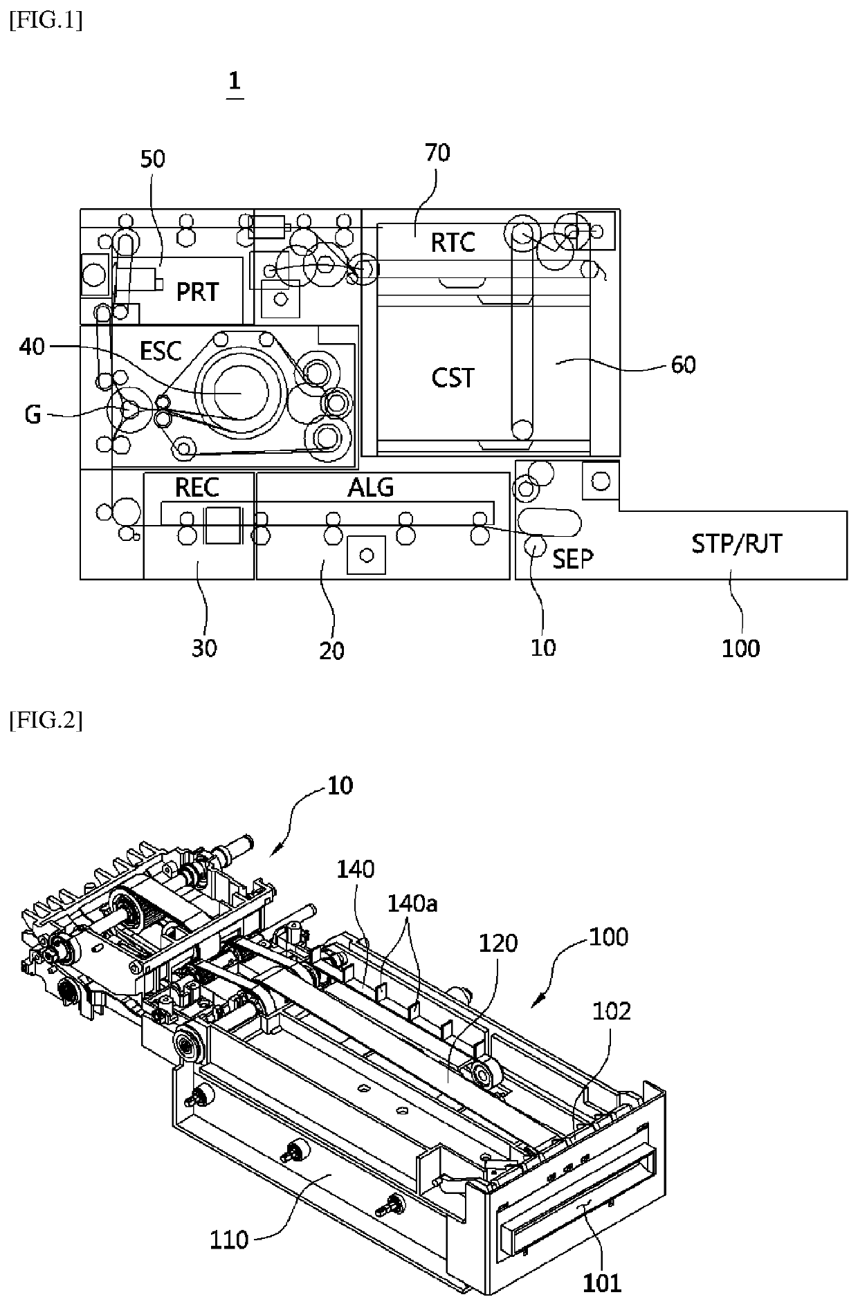 Bundle module of medium deposit device