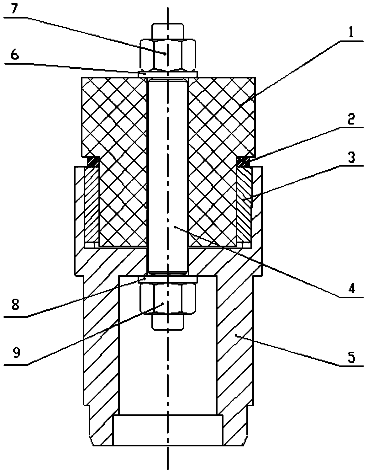 A Combined Shaft Structure Based on Wedge Key Connection