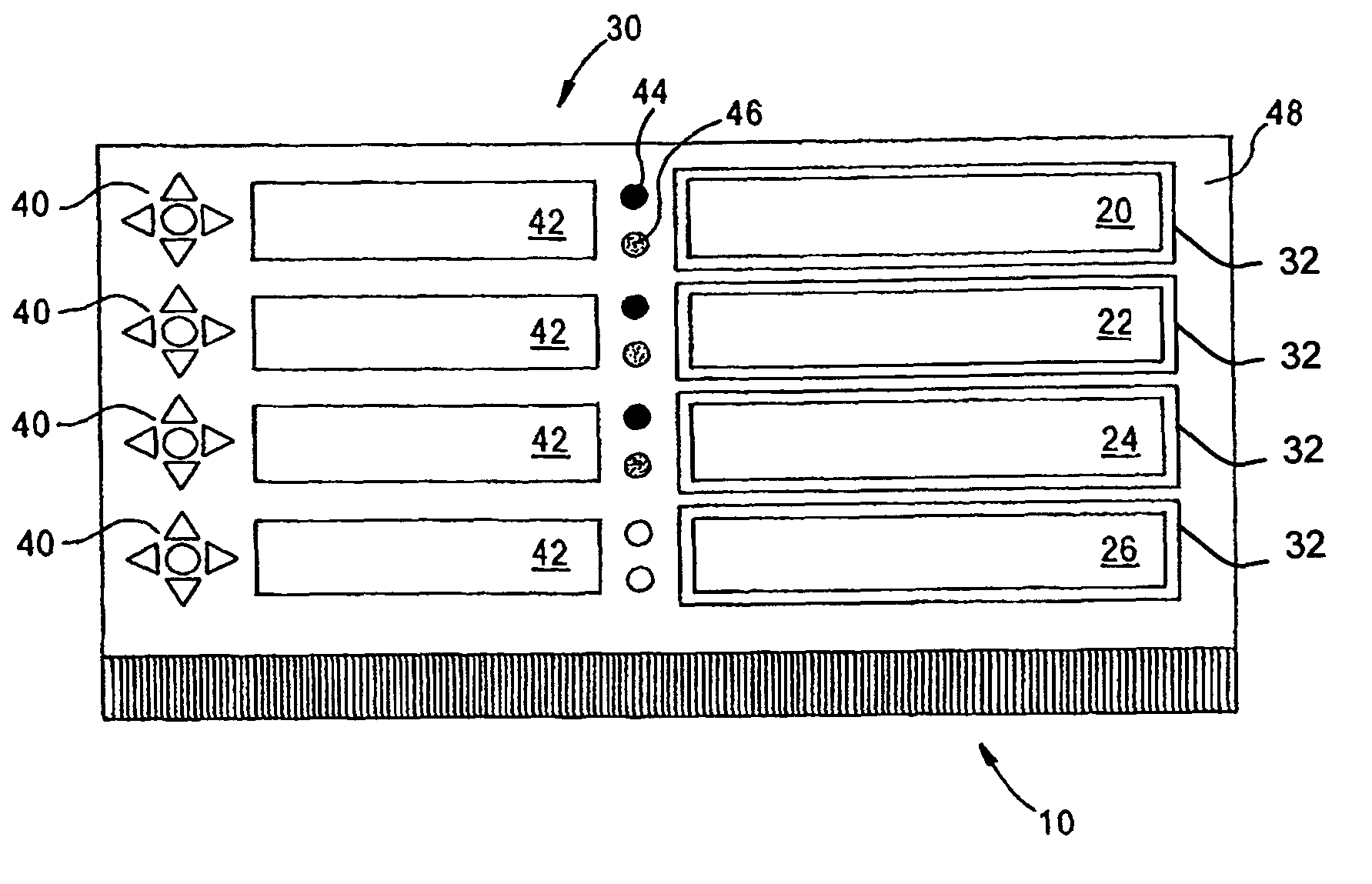 Mass storage system with user interface