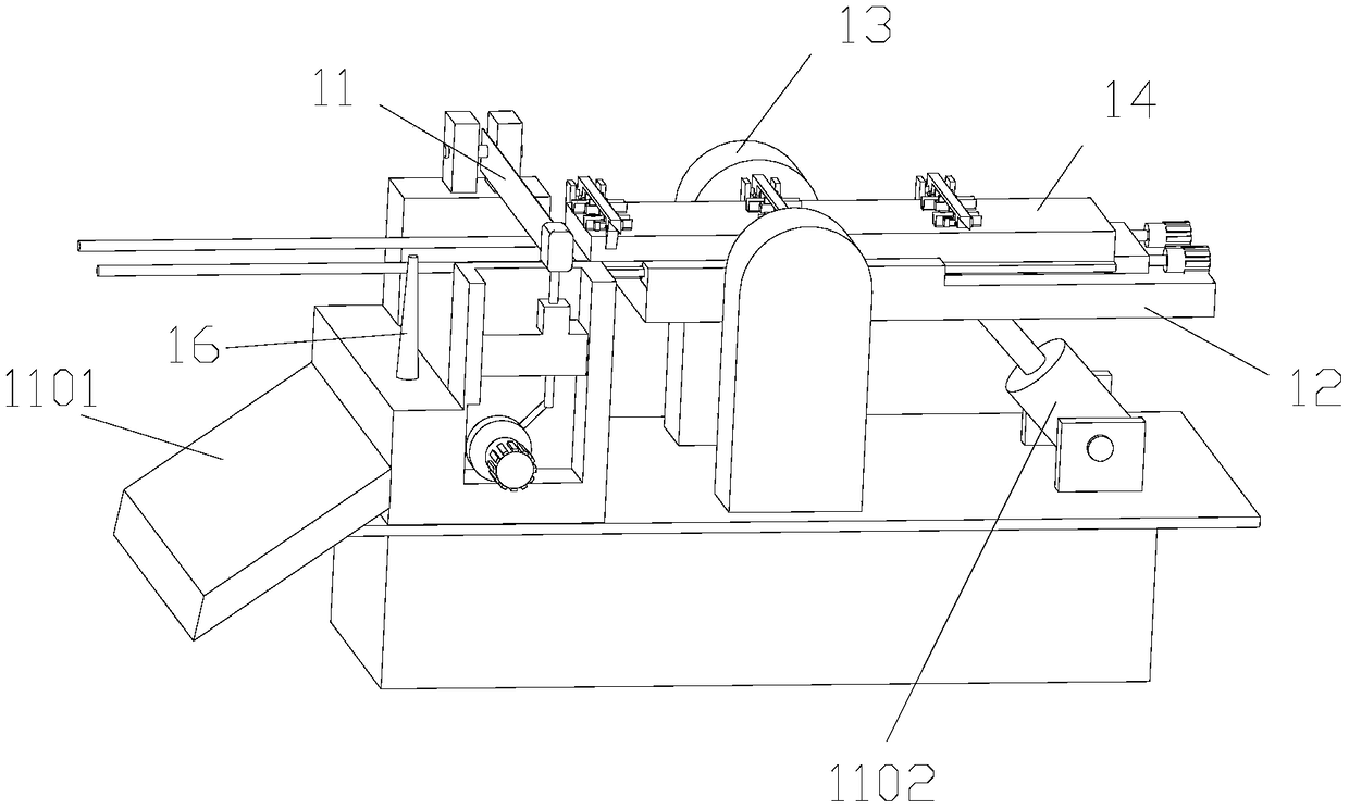 Roasted eel continuous processing production line system and roasted eel processing method