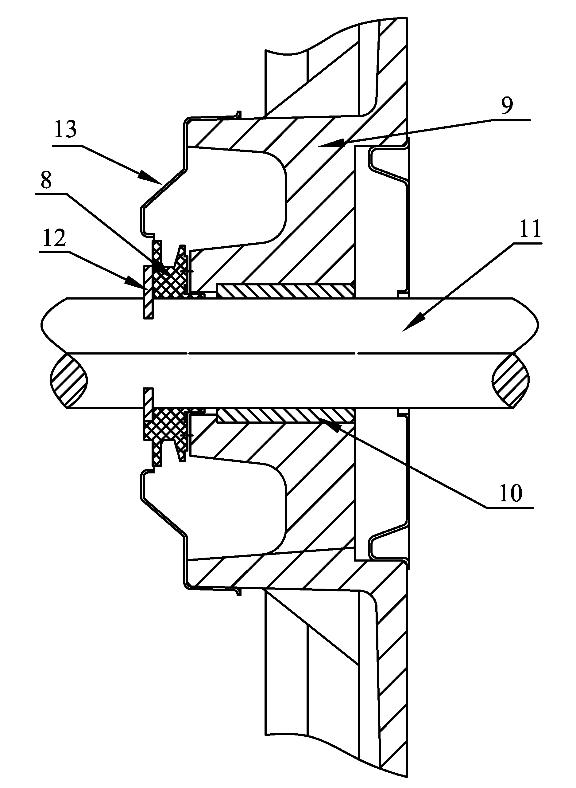 Washer and motor bearing system comprising the same