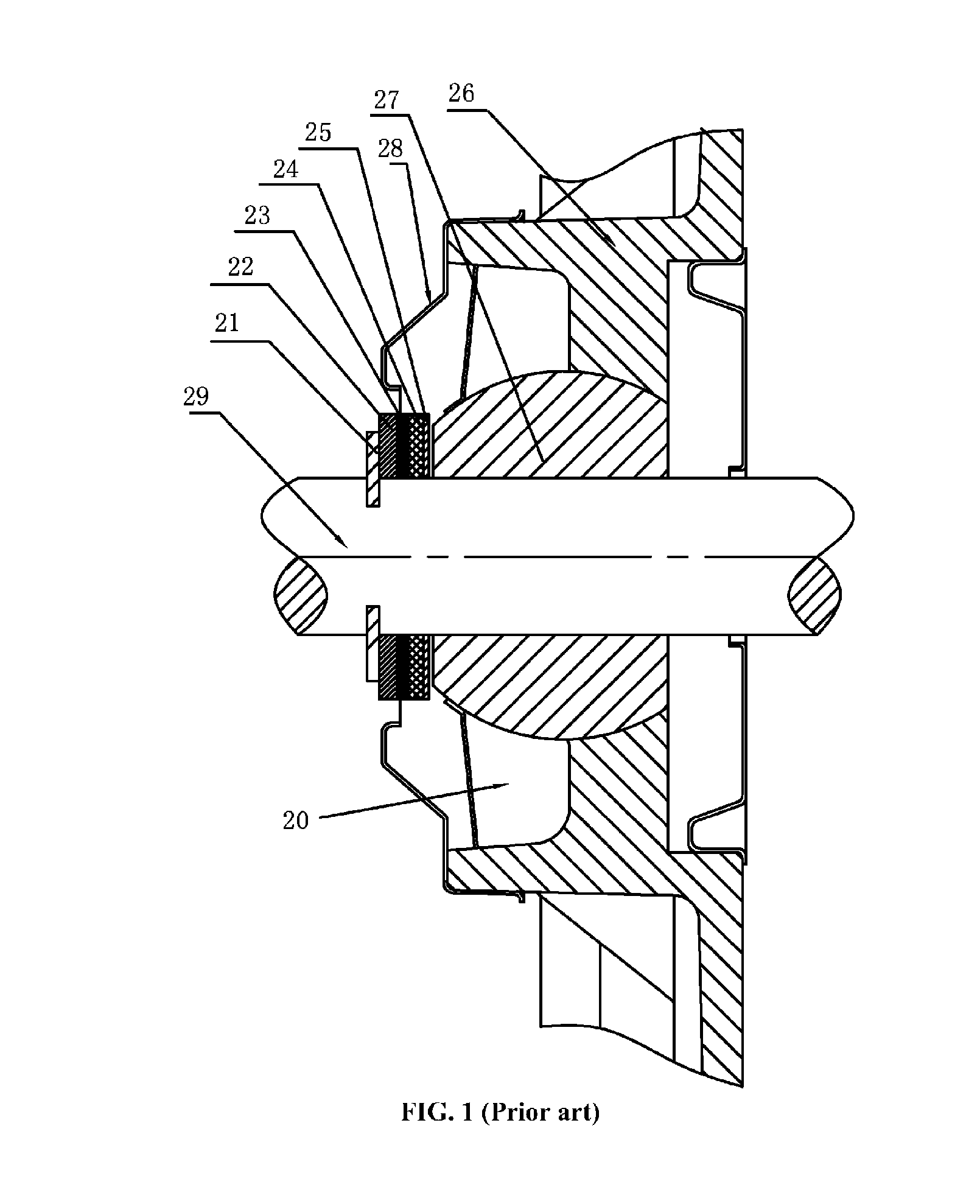 Washer and motor bearing system comprising the same