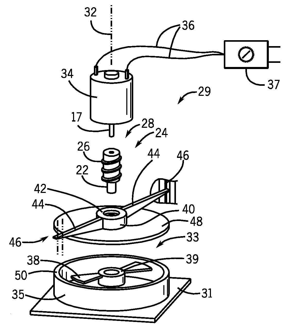 Dishwasher with self-sealing vent fan