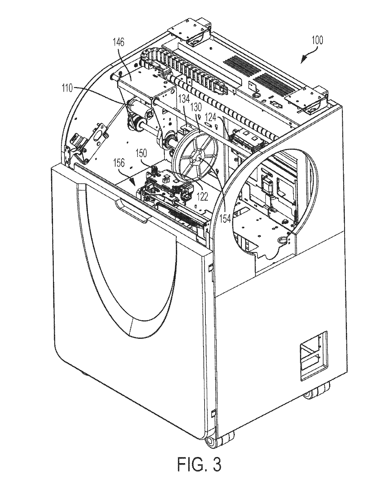 System and method for producing an image on an article