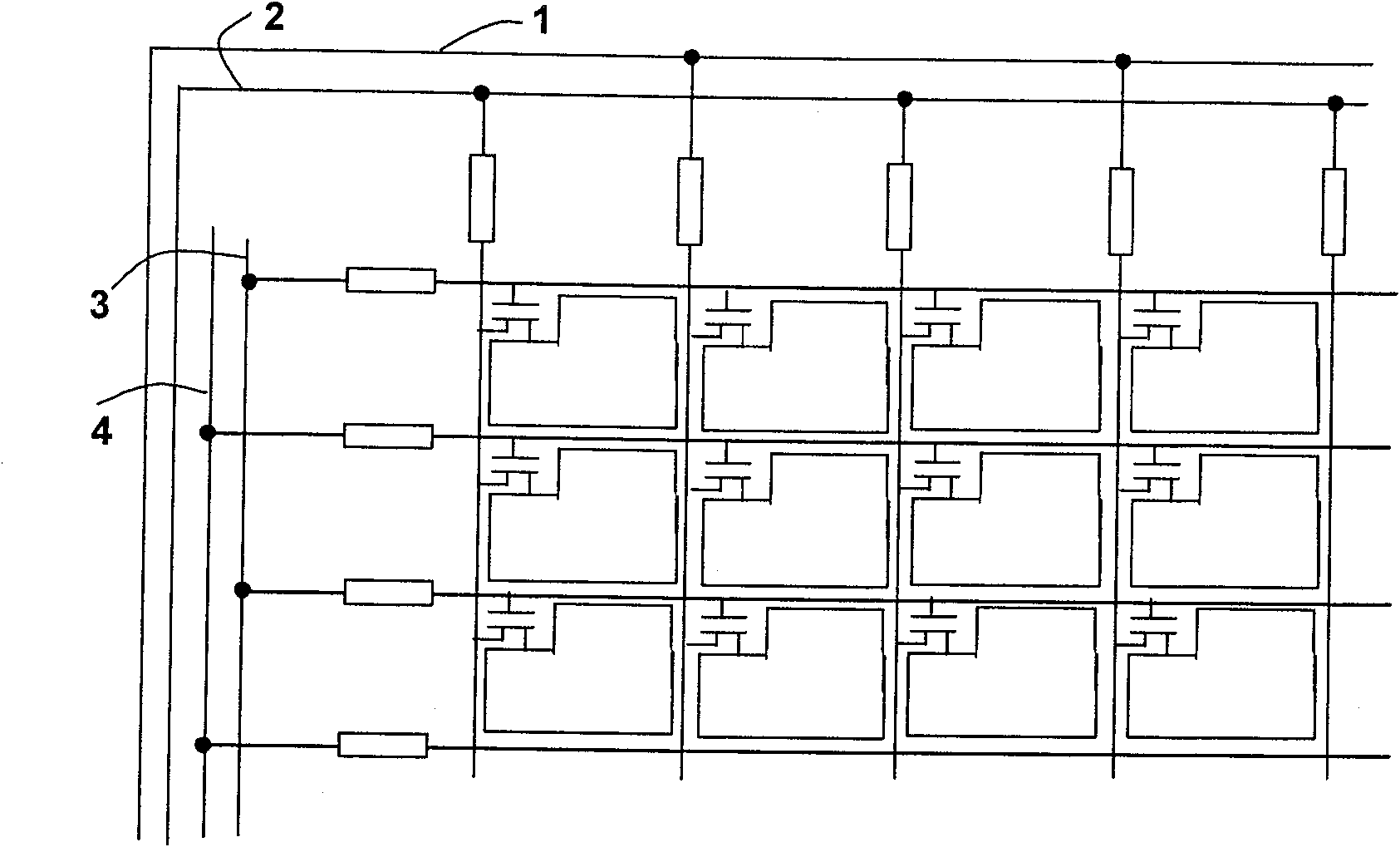 Manufacturing method of LCD device and TFT completing substrate thereof