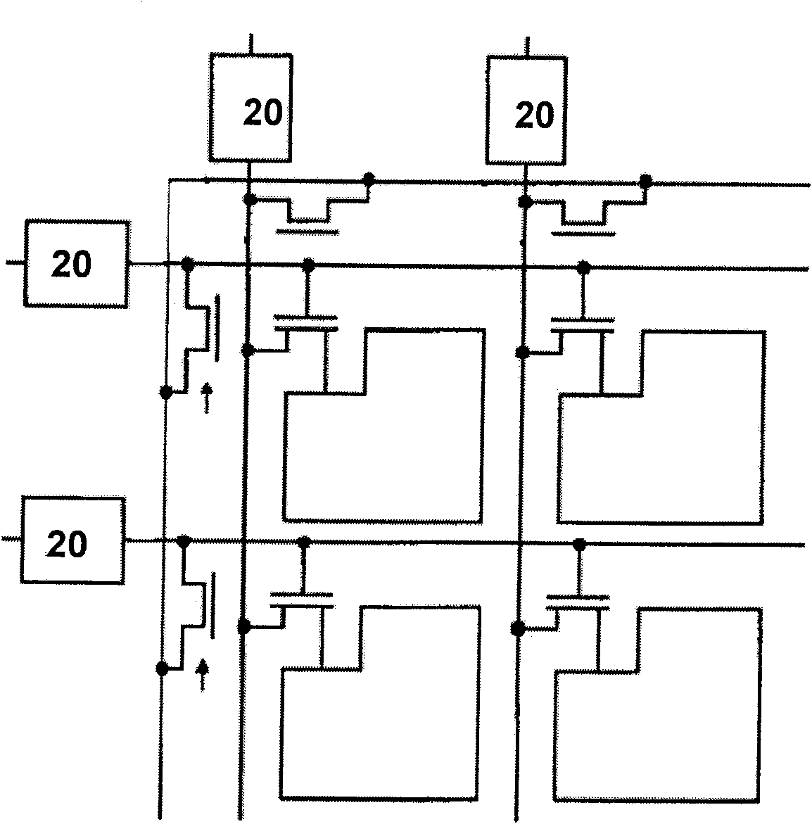 Manufacturing method of LCD device and TFT completing substrate thereof