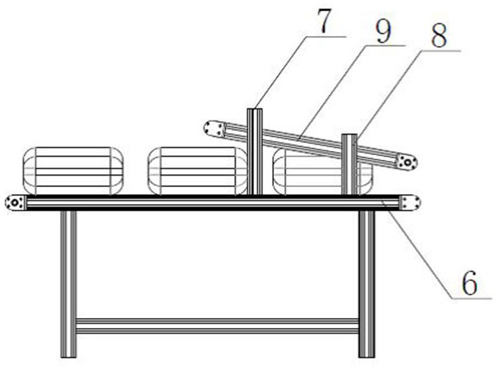 Bagging and packaging machine for pillow interior