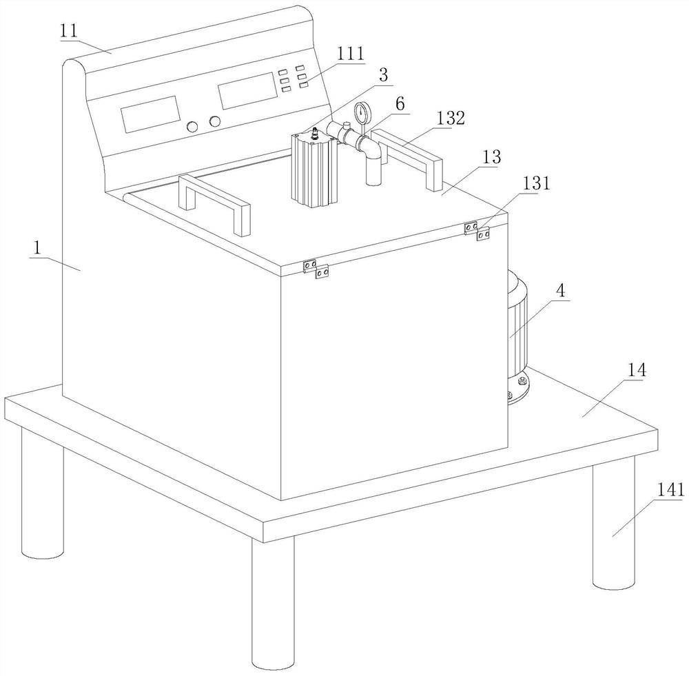 Table type high-speed refrigerated centrifuge based on alternating-current variable-frequency motor driving and method thereof