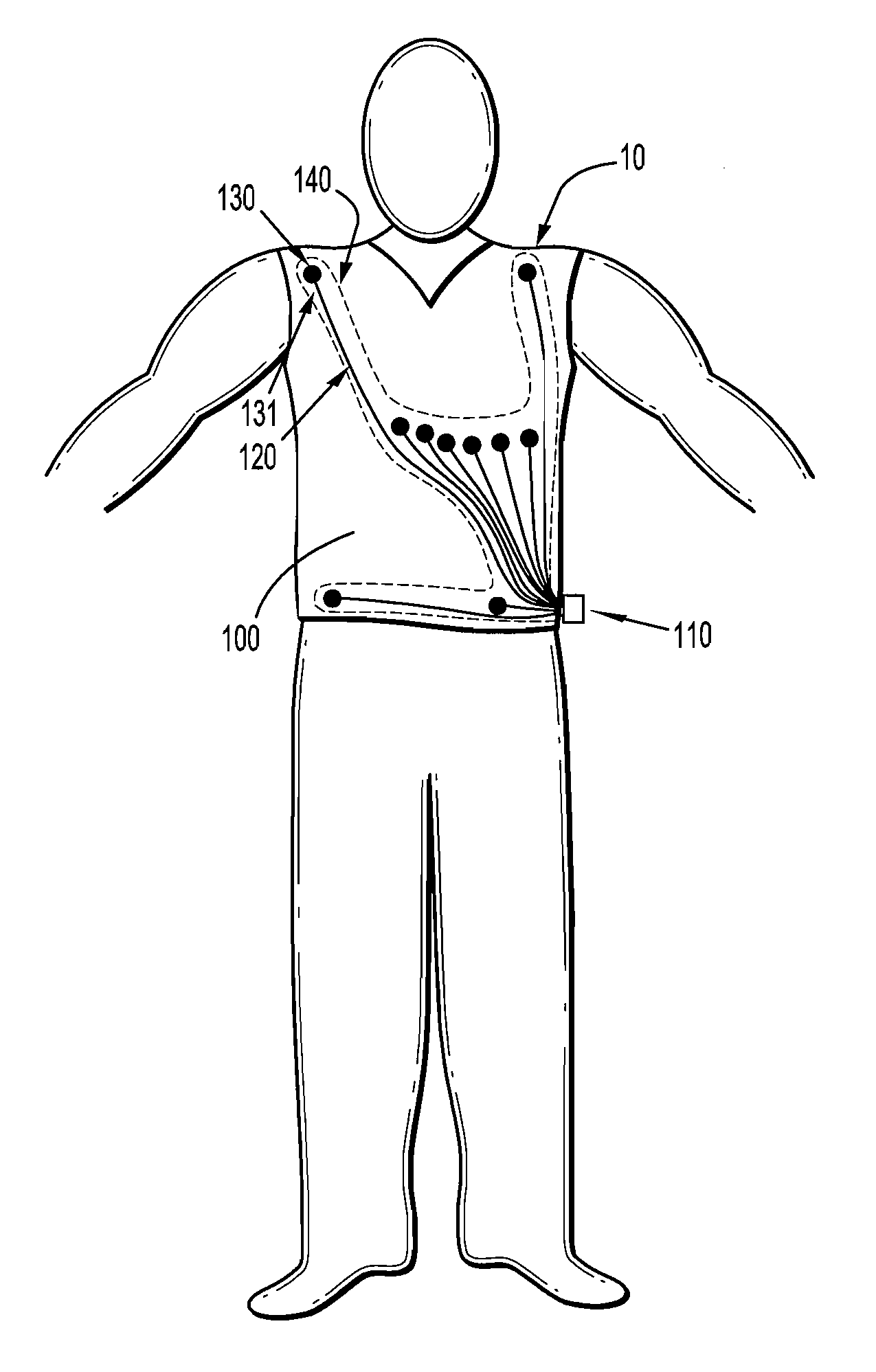Physiological Sensor Placement and Signal Transmission Device