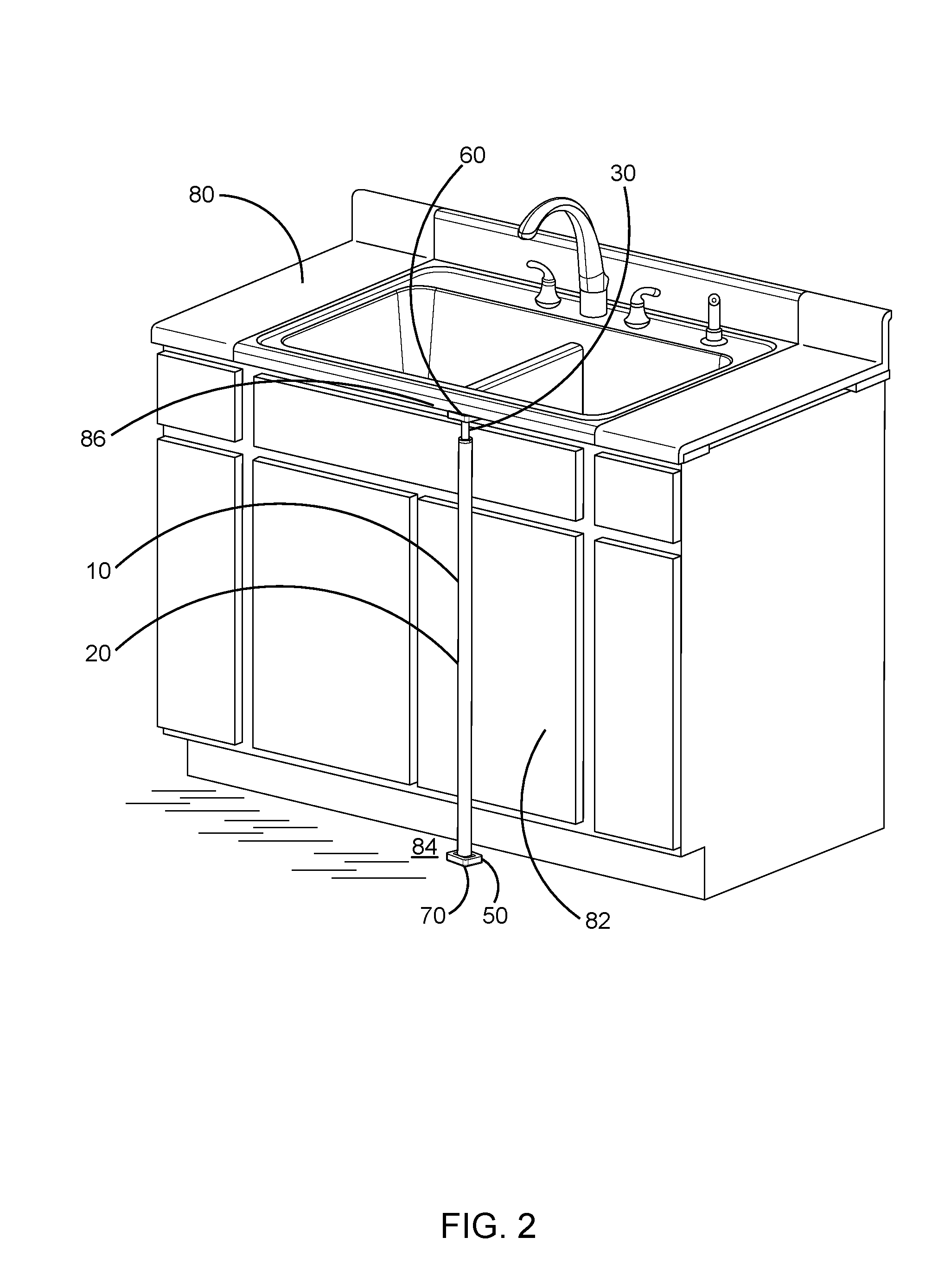 Cabinet door and drawer retaining device and method for securing cabinet doors and drawers